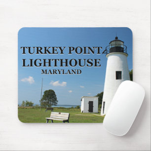 Türkei Point Lighthouse, Maryland Mousepad
