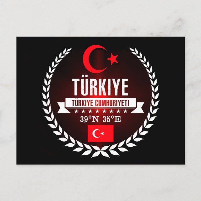 Türkei Postkarte (Vorderseite)