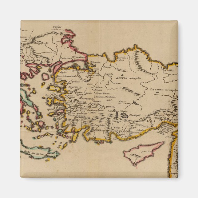 Türkei, Rom, Griechenland Magnet (Vorne)