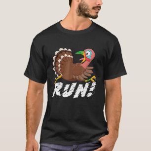 Türkei Run Rennen 5k Race Türkei Trot Funny Danke T-Shirt