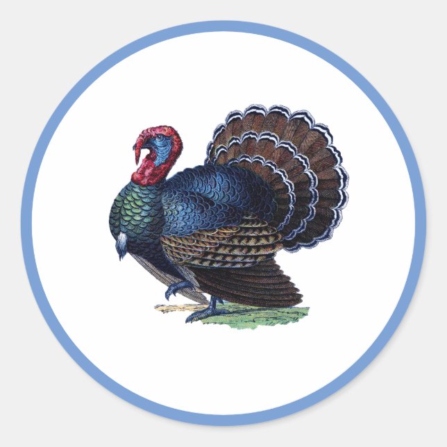 Türkei Runder Aufkleber (Vorderseite)