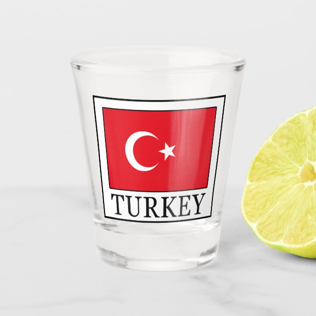 Türkei Schnapsglas (Vorderseite)