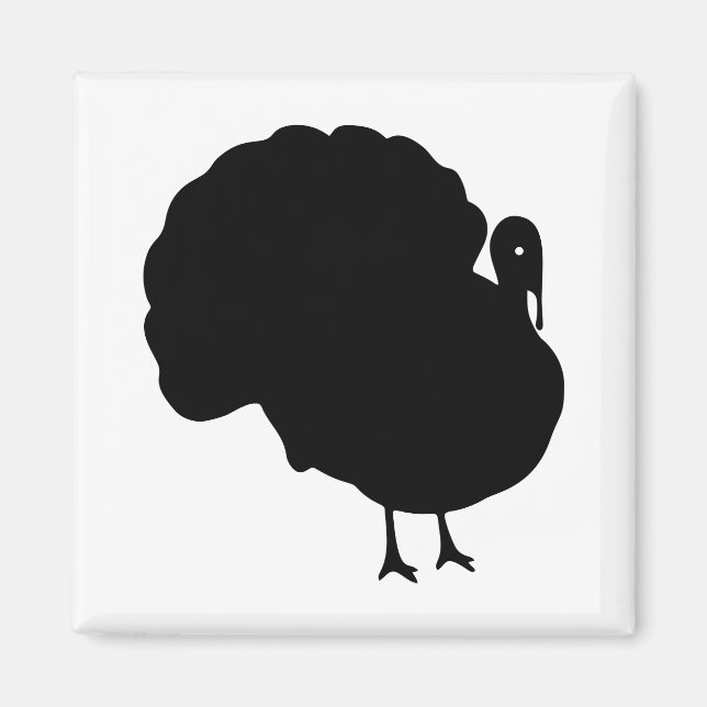 Türkei-Silhouette Magnet (Vorne)