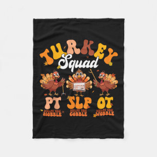 Türkei Squad Ot PT Slp Berufliche Therapie Dank Fleecedecke