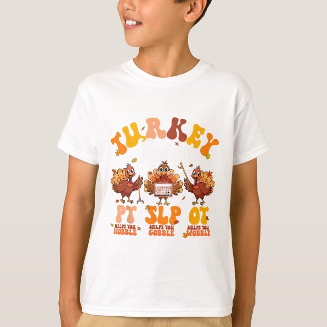 Türkei Squad Ot PT Slp Berufliche Therapie Dank T-Shirt (Vorderseite)