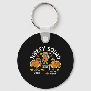 Türkei Squad Slp Ot PT Therapieteam Fall Thanksgiv Schlüsselanhänger