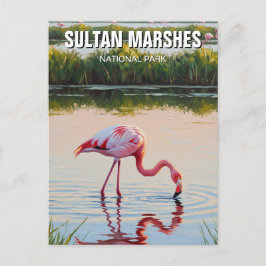 Türkei Sultan Marshes National Park Travel Postkarte
