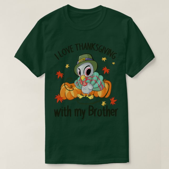 Türkei tanzt Pumpkins I Liebe Erntedank mit m T-Shirt (Design vorne)