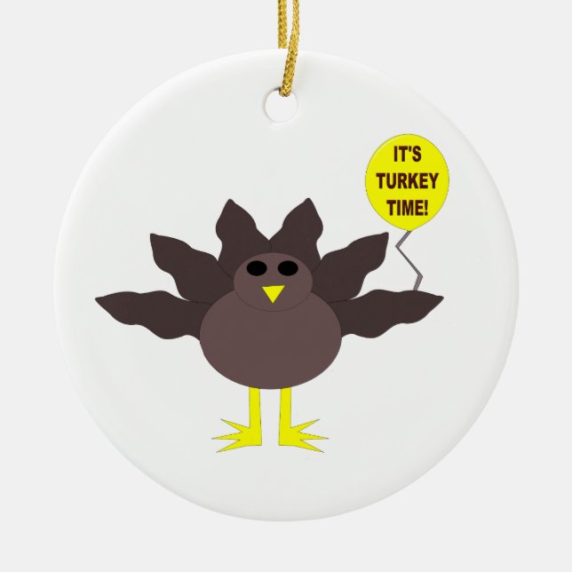 Türkei Time Erntedank Ornament (Vorne)