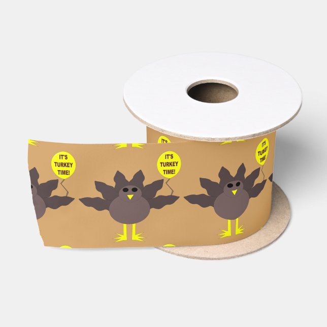 Türkei Time Erntedank Satin Ribbon Satinband (Spule)