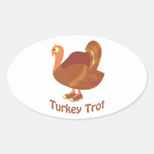 Türkei troff ovaler aufkleber