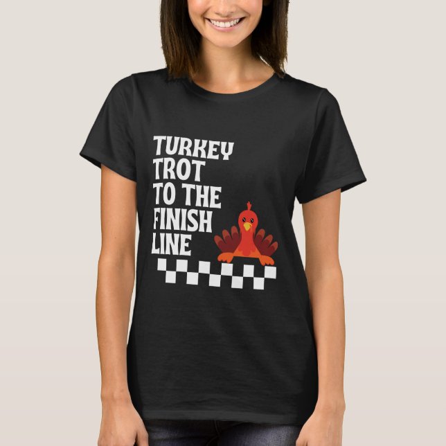 Türkei Trot Runner Shirt | Erntedank Marathon T (Vorderseite)
