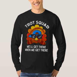 Türkei Trot Squad Erntedank läuft Kostüm T-Shirt