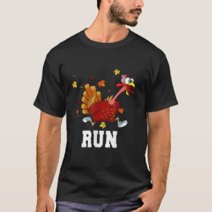 Türkei Trot Squad Funny Erntedank Day Run 2024 T-Shirt