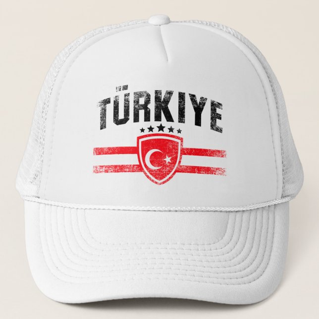Türkei Truckerkappe (Vorderseite)