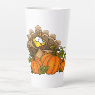 Türkei und Pumpkins Milchtasse
