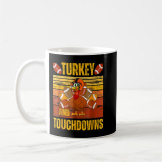 Türkei und Touchdowns Fußball Erntedank Männer Wo Kaffeetasse