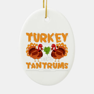 Türkei und Trommeln - Erntedank Keramik Ornament