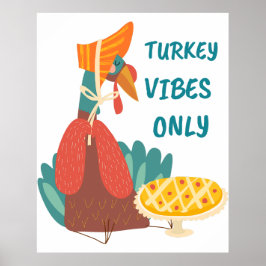 Türkei Vibes only Poster
