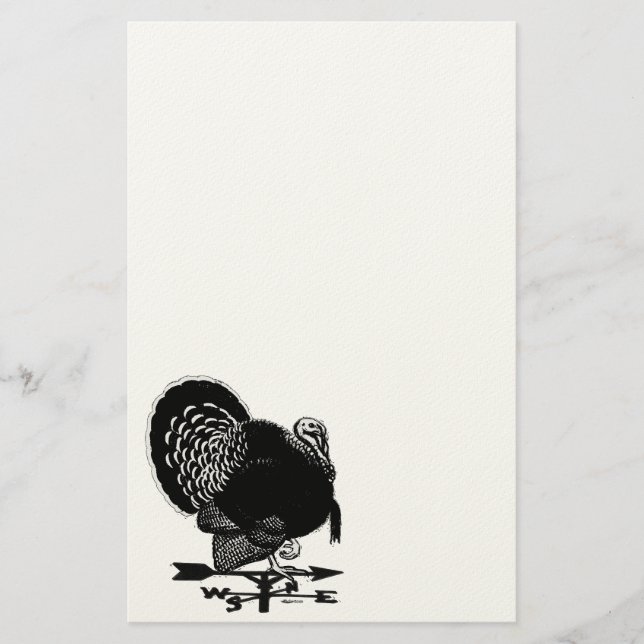 Türkei Weathervane Briefpapier (Vorderseite)