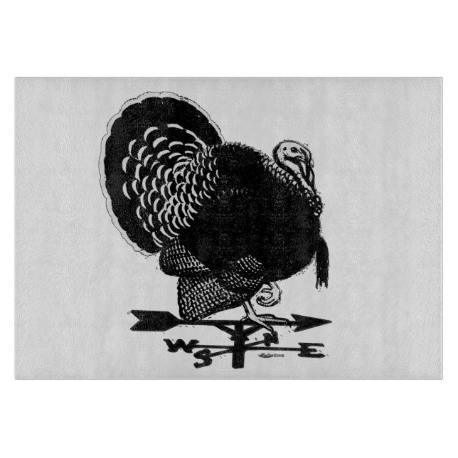 Türkei Weathervane Schneidebrett (Vorderseite)