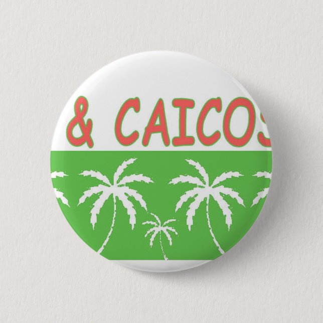 Türken u. Caicos Button (Vorderseite)