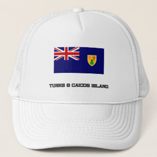 Türken u. Caicos-Insel-Flagge Truckerkappe