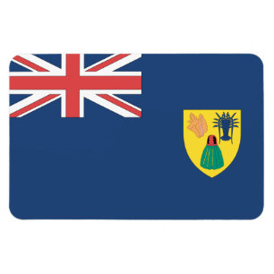 Türken und Caicos-Flagge Magnet