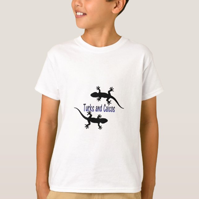 Türken und Caicosgeckos T-Shirt (Vorderseite)
