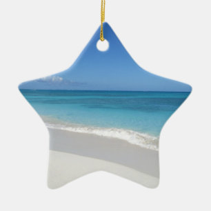 Türken und Caicostraumstrand Keramik Ornament