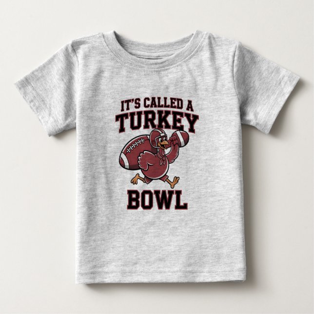 TURKEY BOWL FOOTBALL THANKSGIVING TEE (Vorderseite)
