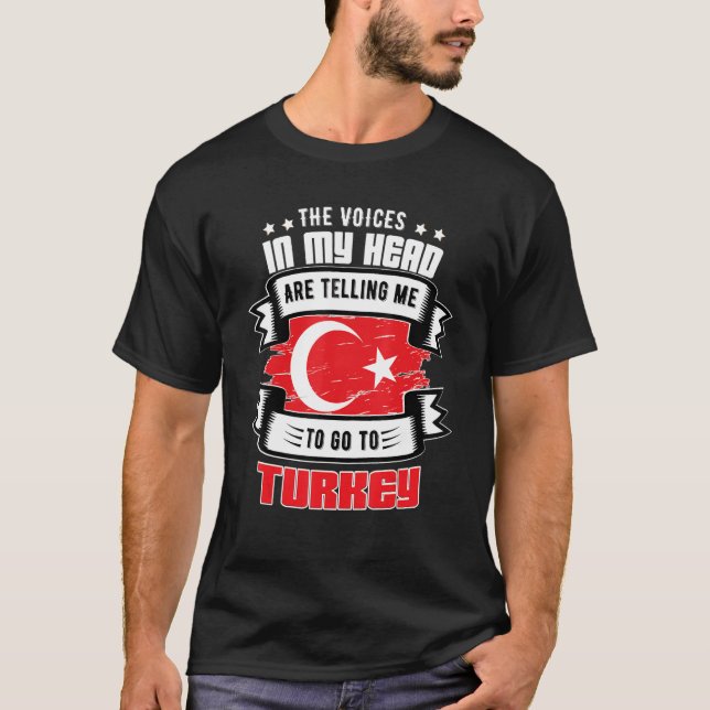 Turkey In My Head T-Shirt (Vorderseite)