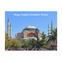 Turkey Istanbul Hagia sophia Postcard