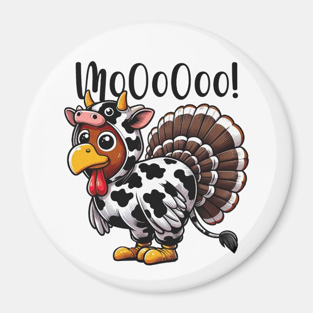 Turkey Moo Magnet (Vorne)