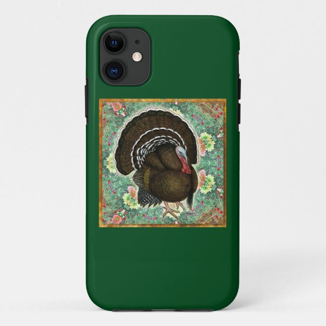 Turkey On the Greens Case-Mate iPhone Hülle (Rückseite)