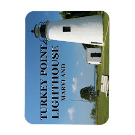 Turkey Point Lighthouse, Maryland Flexi Magnet