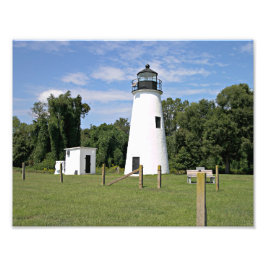 Turkey Point Lighthouse, Maryland Foto Print