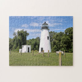 Turkey Point Lighthouse, Maryland Jigsaw Puzzle