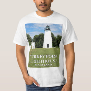 Turkey Point Lighthouse, T - Shirt Maryland