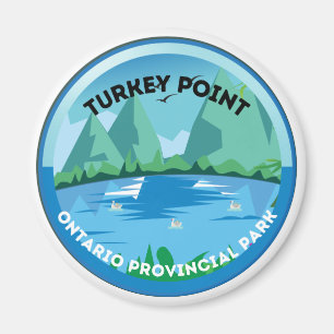 Turkey Point Ontario Provincial Park Magnet