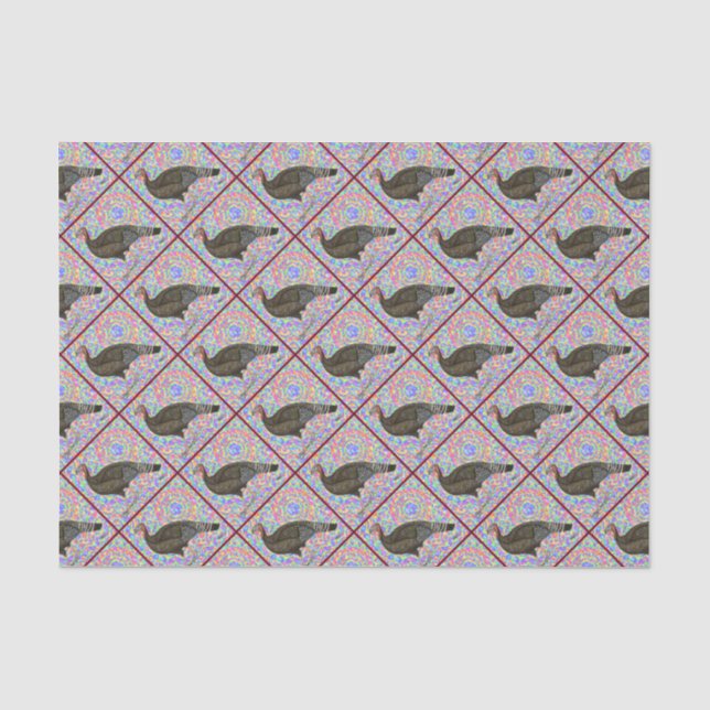 Turkey Rainbow Seidenpapier (Vorderseite)
