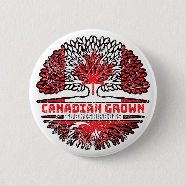 Turkey Turkish Canadian Canada Button (Vorderseite)