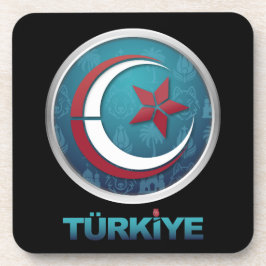 Turkey Turkiye Europe Asia Getränkeuntersetzer