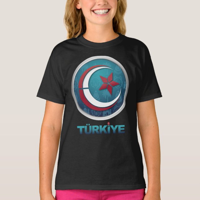 Turkey Turkiye Europe Asia T-Shirt (Vorderseite)