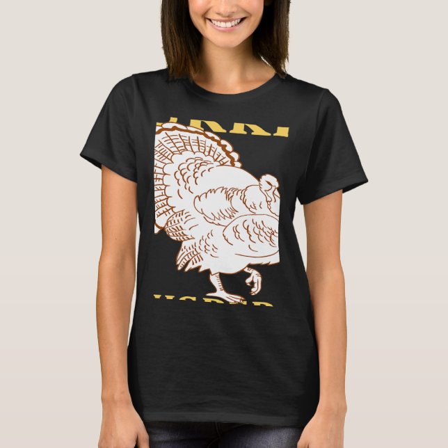 TURKEY Whisperer Awesome  Designs Present T-Shirt (Vorderseite)