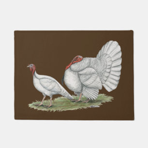 Turkeys White Holland Fußmatte