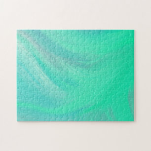 Türkis Abstrakt Brush Strokes Gradient Ombre