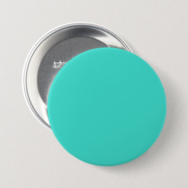 Türkis Blue Green 40E0D0 - Option zum Hinzufügen v Button (Vorne & Hinten)