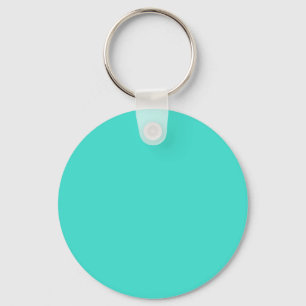 Türkis Blue Green 40E0D0 - Option zum Hinzufügen v Schlüsselanhänger