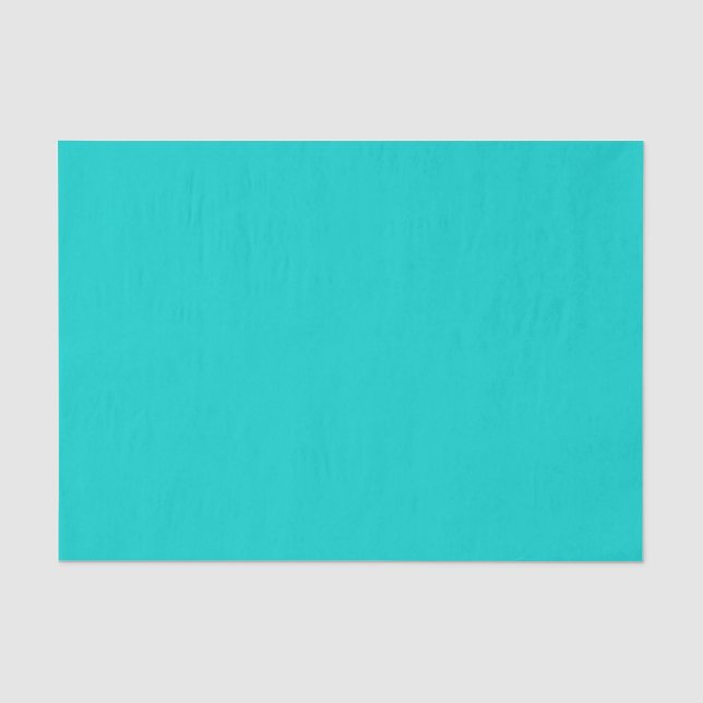 Türkis Blue Seidenpapier (Vorderseite)
